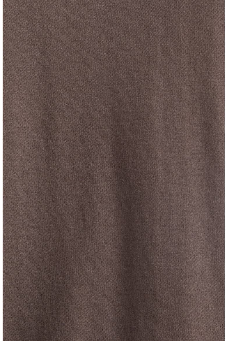 Cotton T-Shirt, Alternate, color, 8800 CHOCOLATE BROWN