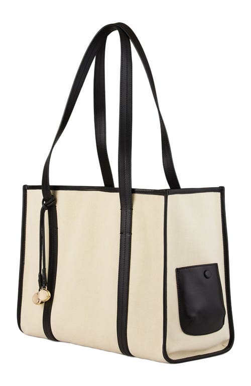 Sandro Canvas Tote Bag