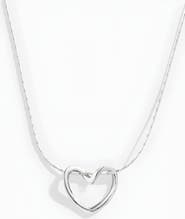 Mint & Lily Open Heart Necklace