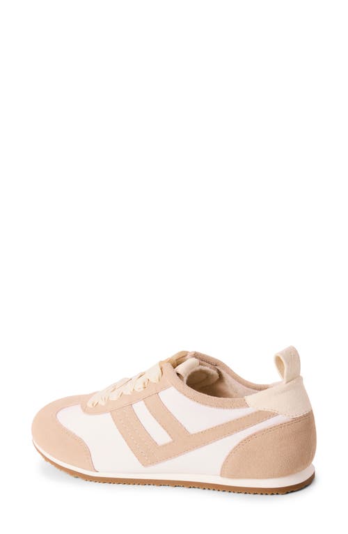 Free People Aces Sneaker In Chalk/desert Sand