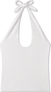 VIR VITA Pauline Pointelle Halter Top