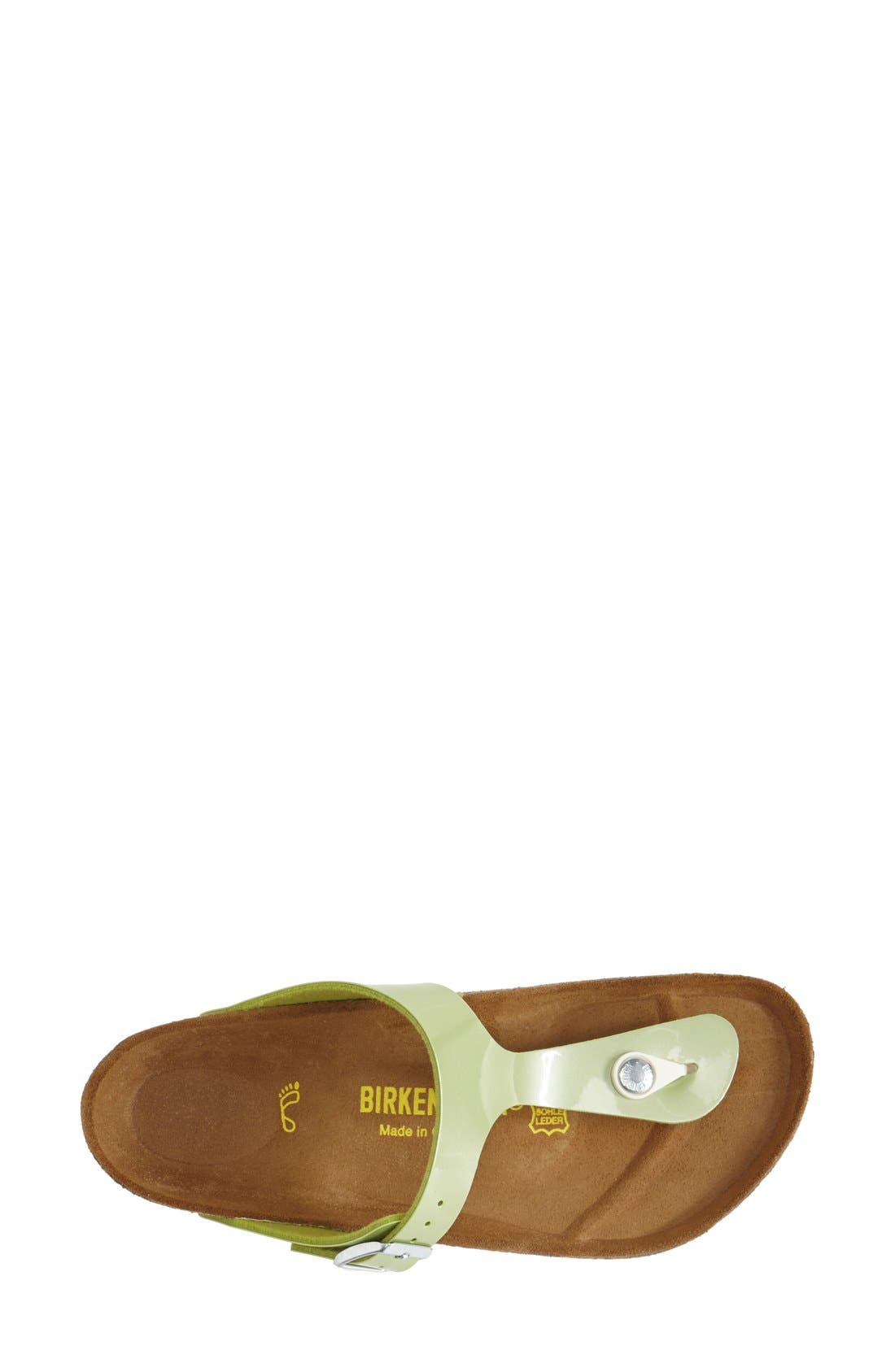 'Gizeh' Sandal, Alternate, color, PEARLY APPLE