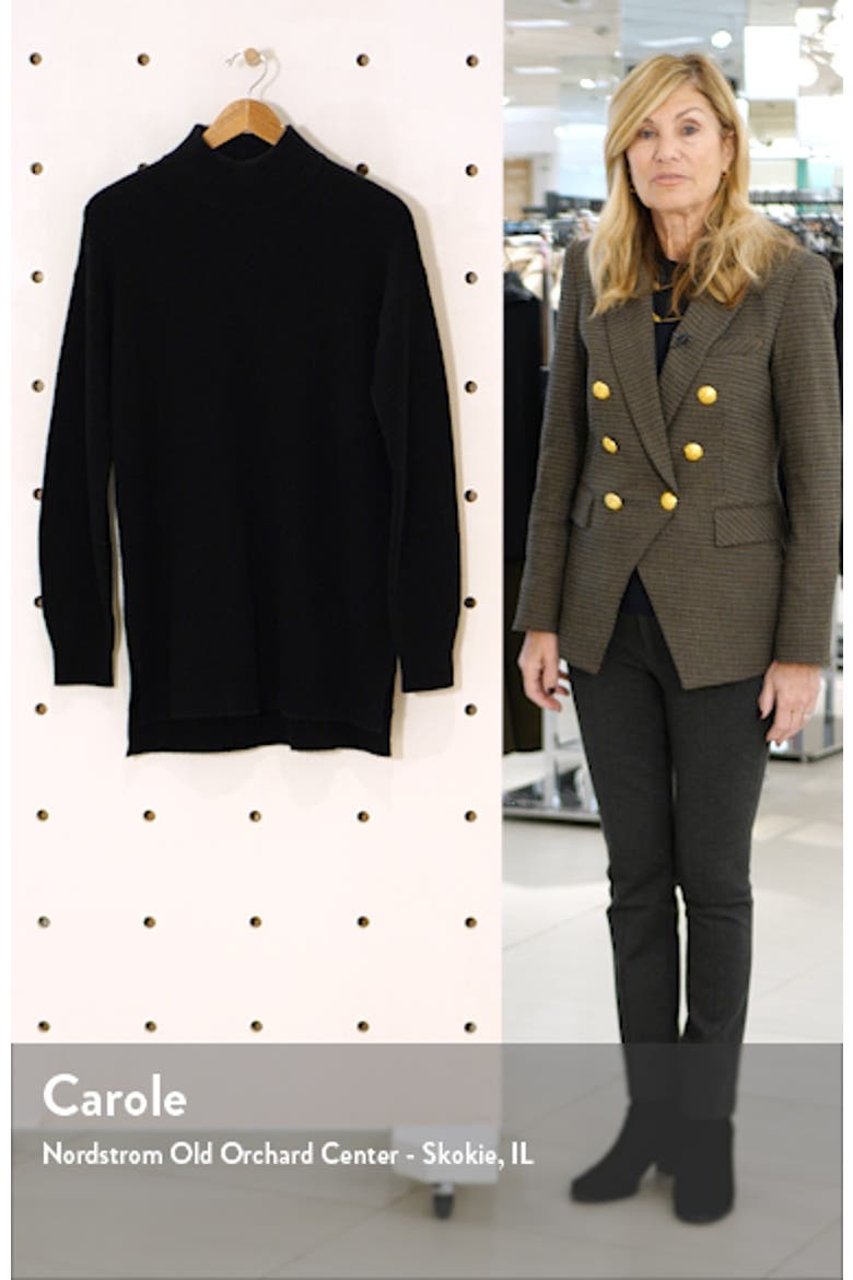Wool & Cashmere Turtleneck Sweater video