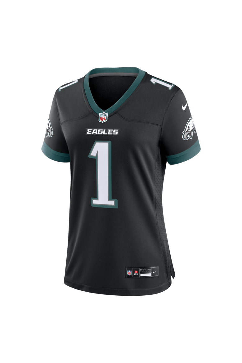 Women's Nike Jalen Hurts  Black Philadelphia Eagles Alternate Game Jersey, Alternate, color, Black