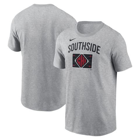 Men's Nike  Gray Chicago White Sox 2025 City Connect Arched Team Phrase T-Shirt