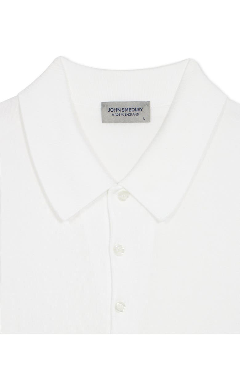 Fortela Isis Short Sleeve Knit Polo, Alternate, color, White