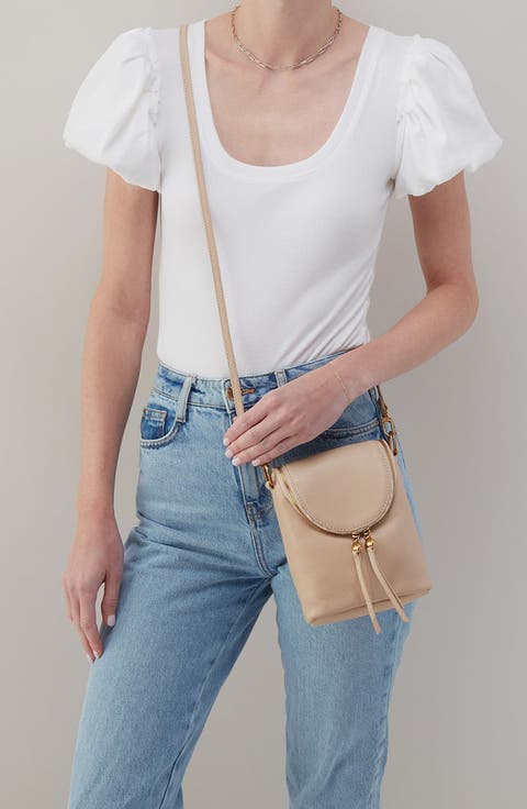 Fern Leather Crossbody Bag