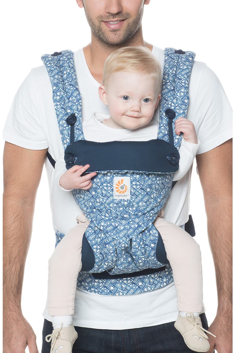 '360' Baby Carrier, Alternate, color, BATIK INDIGO