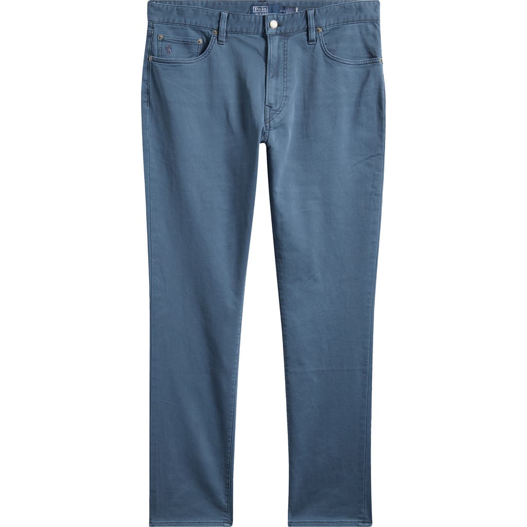 Polo Ralph Lauren Sullivan Slim Tapered Leg Knit Pants In Blue Corsair