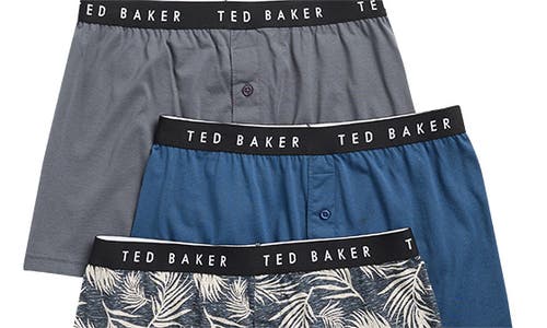 Ted Baker Assorted 3-pack Knit Boxers In Multi