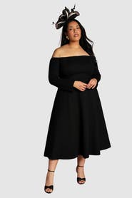 Coast Plus Bardot Midi Dress