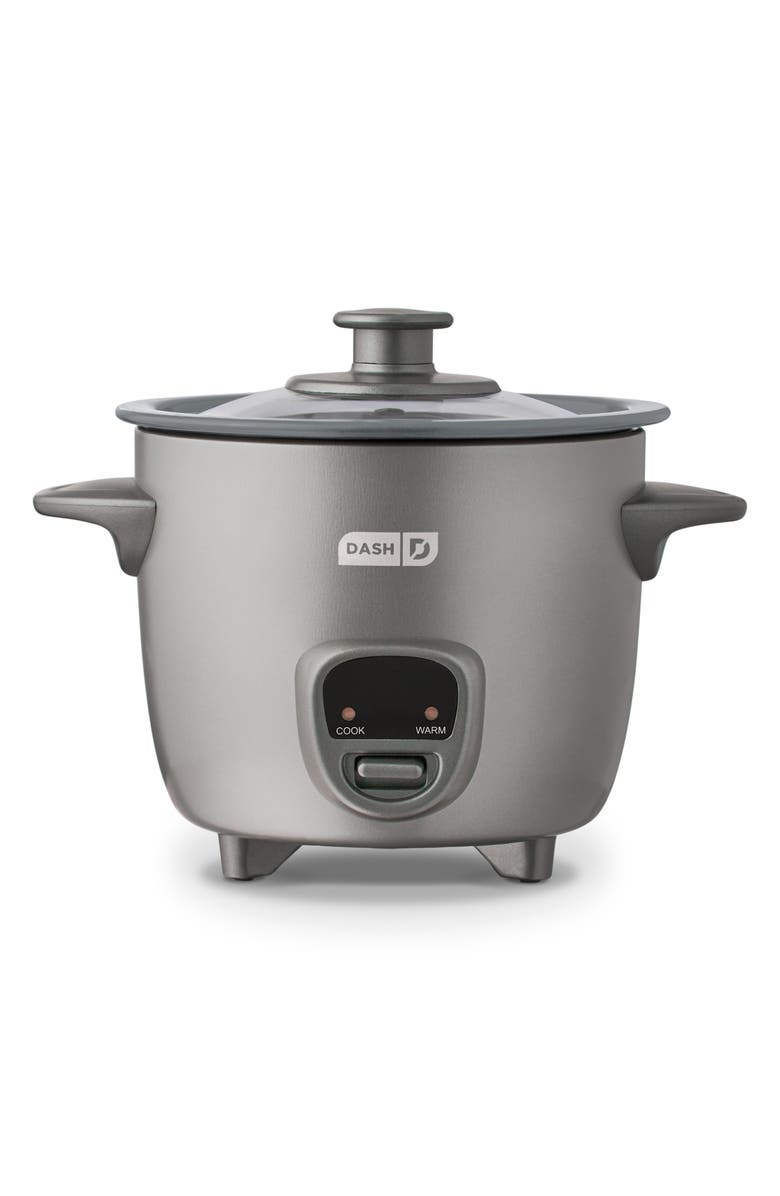 Dash Mini Rice Cooker, Main, color, Graphite