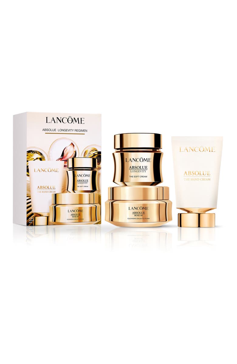 Lancôme Absolue Soft Cream Moisturizer & Cleansing Balm Gift Set $329 Value, Main, color, 