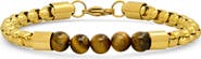 STEELTIME Circle Linked Stone Bracelet