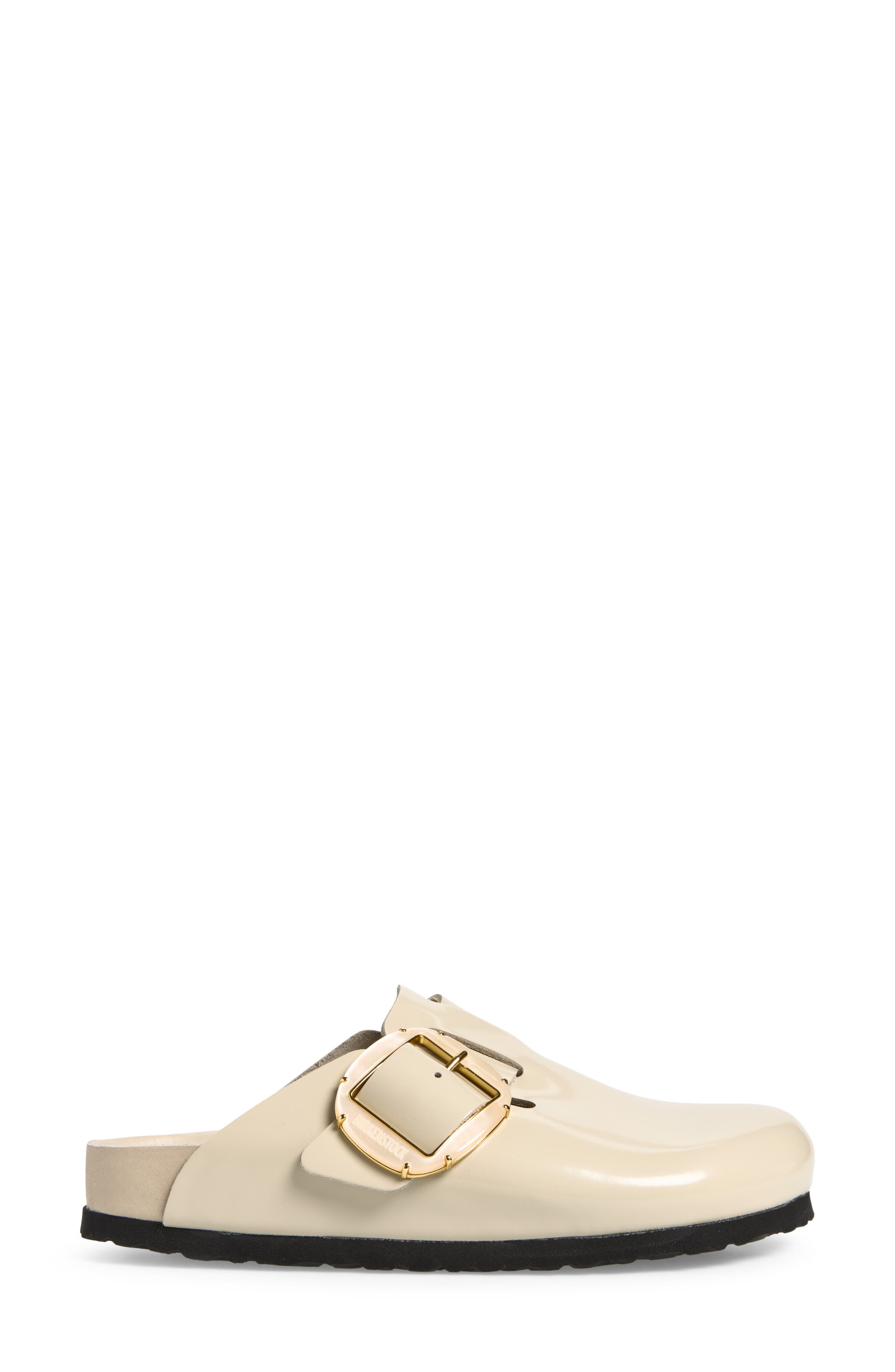 Boston Big Buckle Slide Sandal, Alternate, color, OYSTER