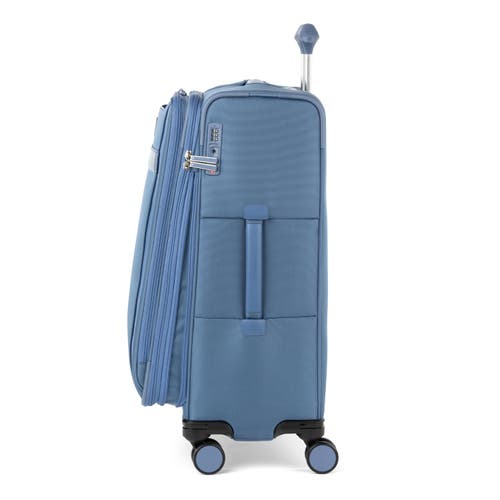 Travelpro Versapack + Lightweight Softside Expandable 25" Medium Check In Spinner Luggage In Elemental Blue