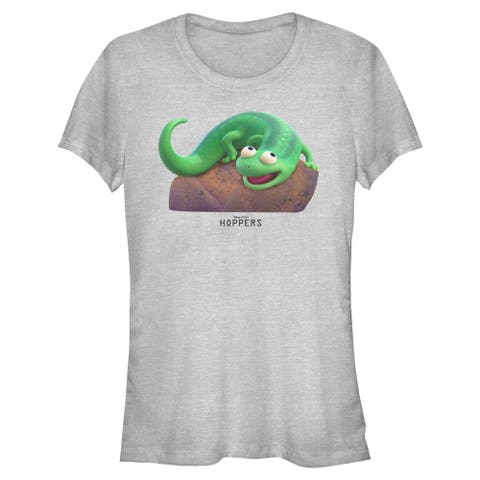 Junior's Hoppers Tom Lizard on a Rock  Graphic T-Shirt