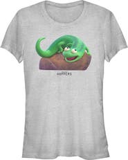 Hoppers Junior's Hoppers Tom Lizard on a Rock Graphic T-Shirt