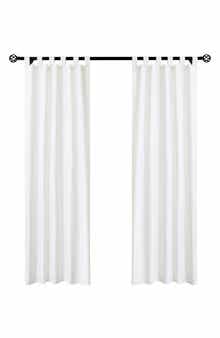 Set of 2 Cotton Curtain Panels
