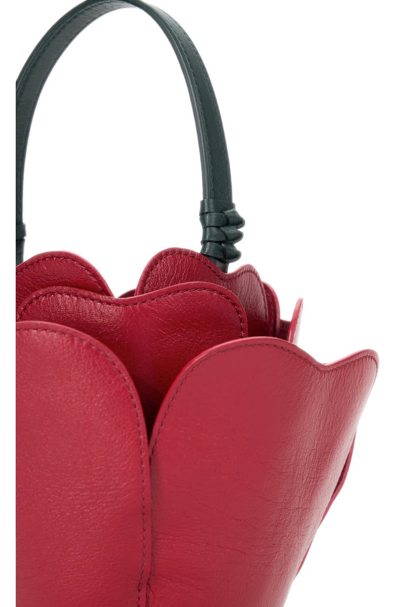 STAUD Juliet Leather Bucket Bag, Alternate, color,