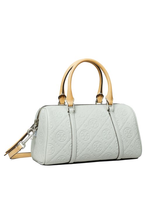 Shop Tory Burch Mini T Monogram Leather Barrel Bag