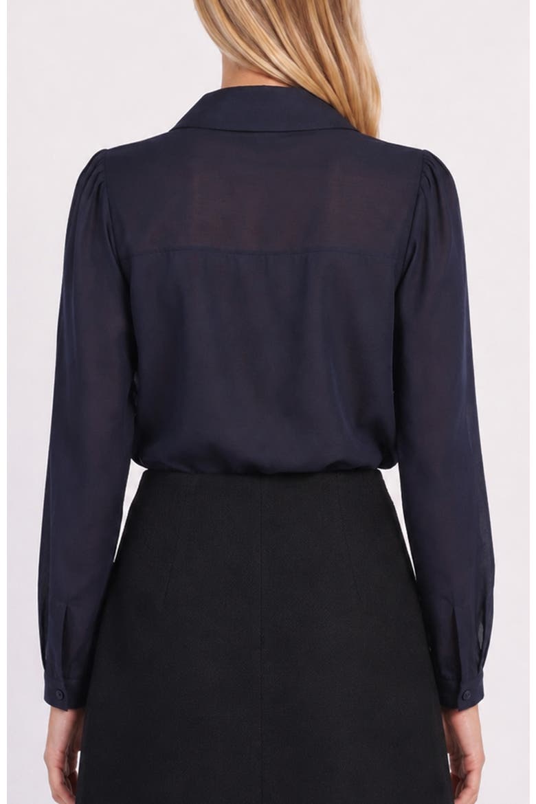Sailor Blouse, Alternate, color, Navy