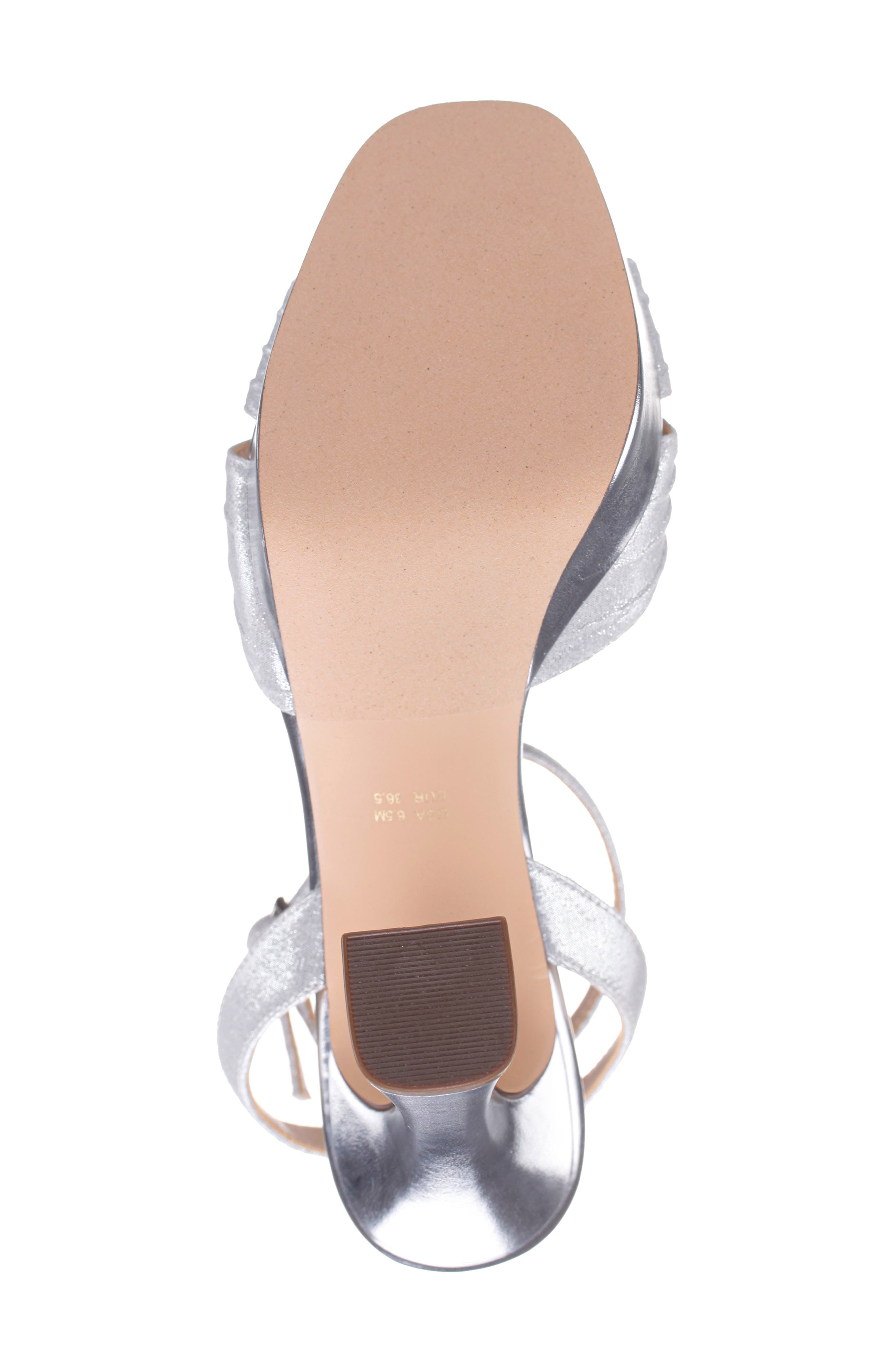 Nina Angie Ankle Strap Platform Sandal, Alternate, color, 