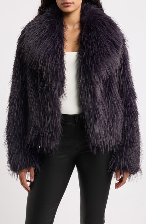 Lucia Faux Fur Coat