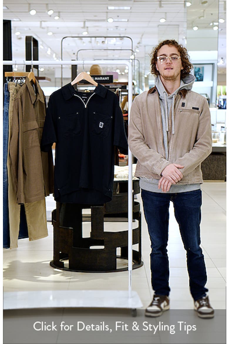 Journey Water Resistant Short Sleeve Half Zip Popover Shirt video