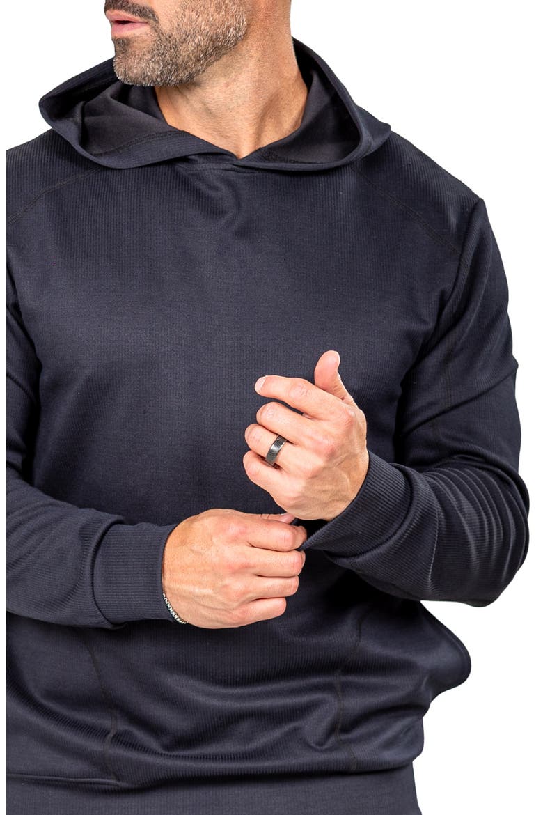 Marthyr Hoodie, Alternate, color, BLACK