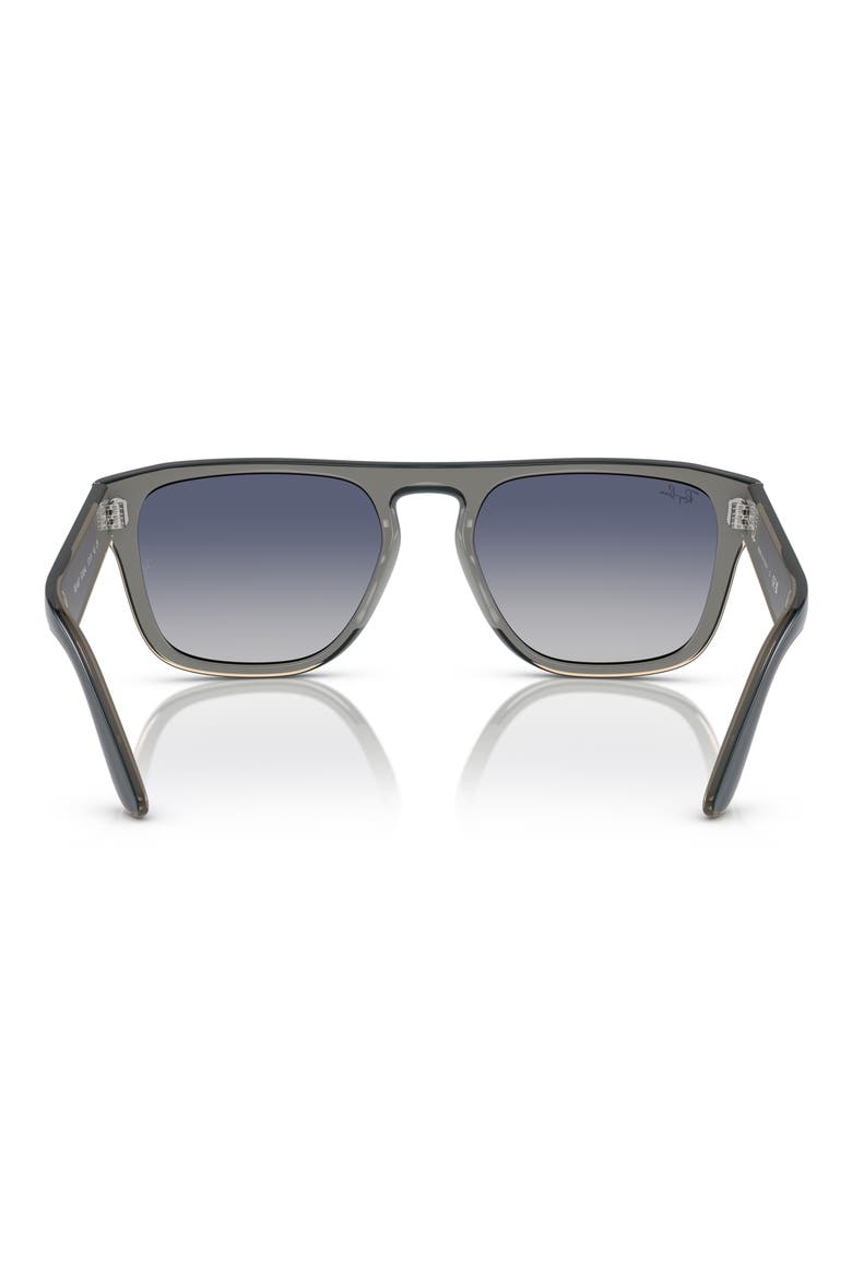 57mm Gradient Square Sunglasses, Alternate, color, GREY GRADIENT