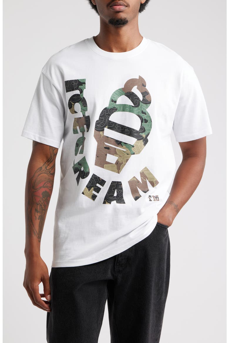 Cover Graphic T-Shirt, Main, color, WHITE