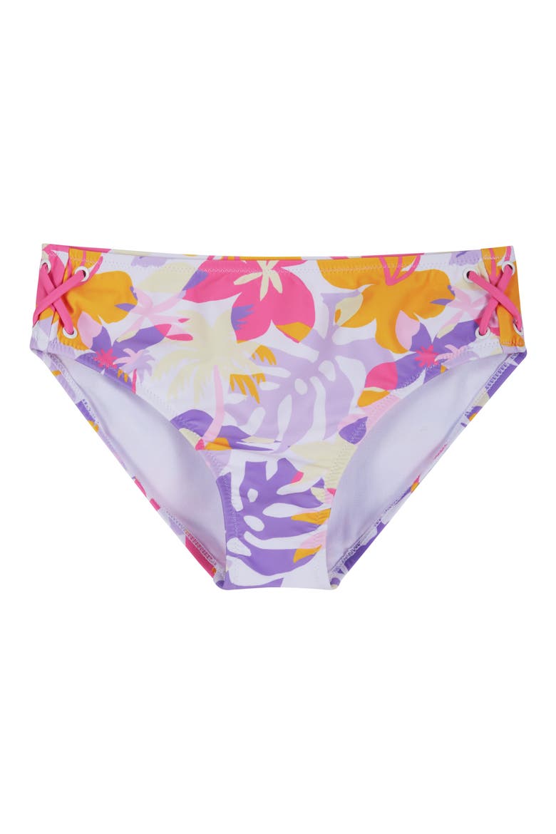 Kids' Two-Piece Swimsuit, Alternate, color, WHITE MULTI