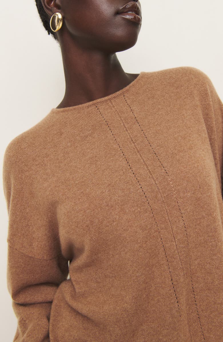 Reformation x Kacey Musgraves Silver Lining Cashmere & Wool Sweater & Pants Set, Alternate, color,