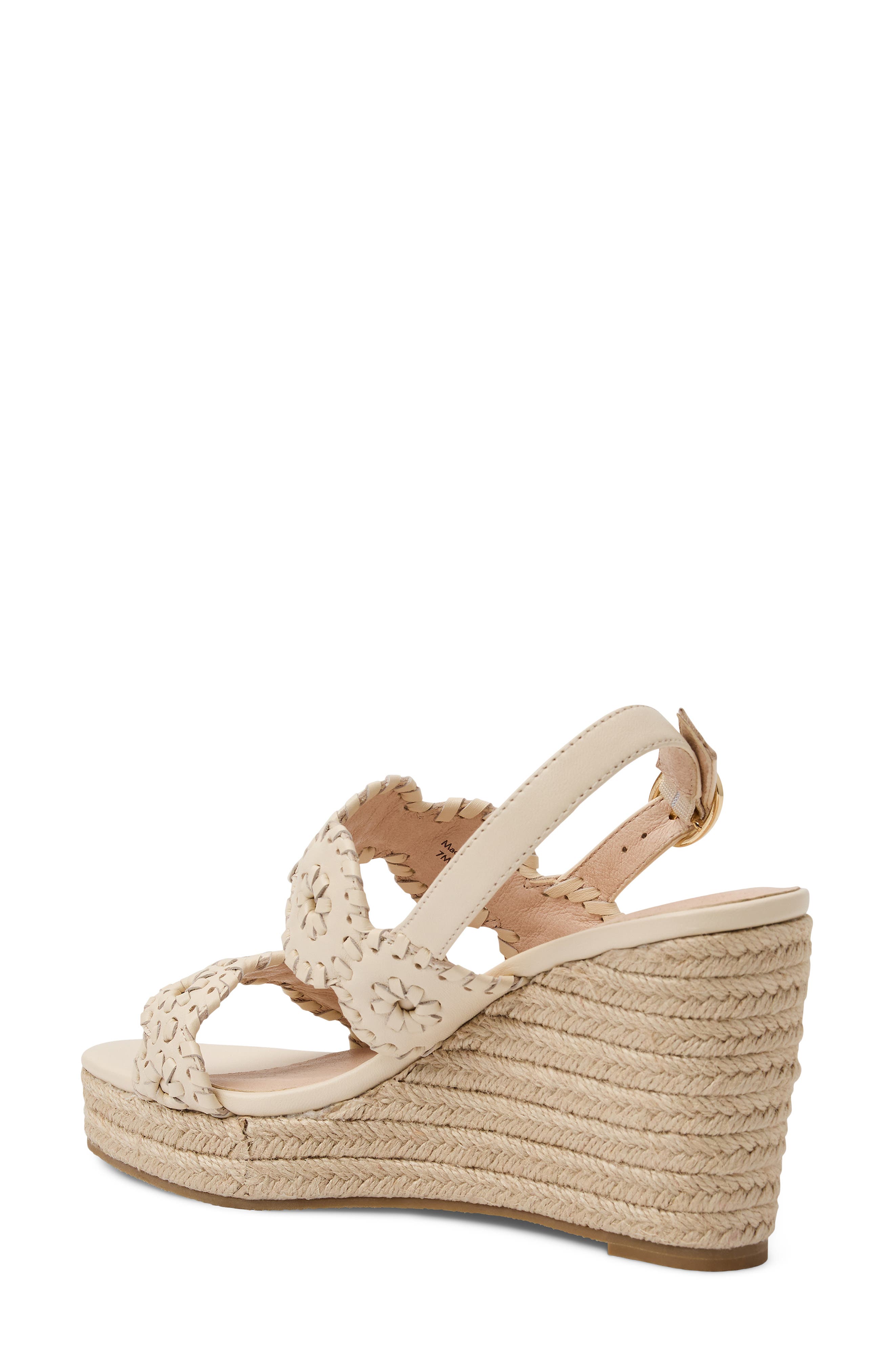 Laurin Platform Wedge Sandal, Alternate, color, IVORY