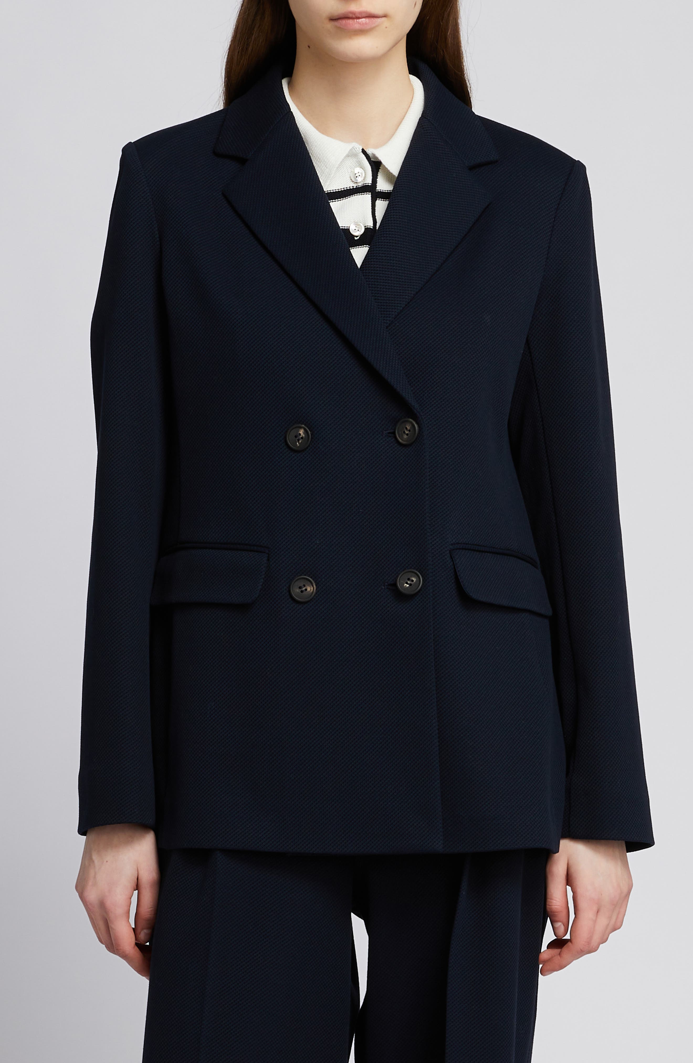 Rotondo Double Breasted Jersey Jacket