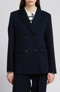 MM by Max Mara Rotondo Double Breasted Jersey Jacket