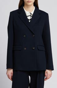 MM by Max Mara Rotondo Double Breasted Jersey Jacket
