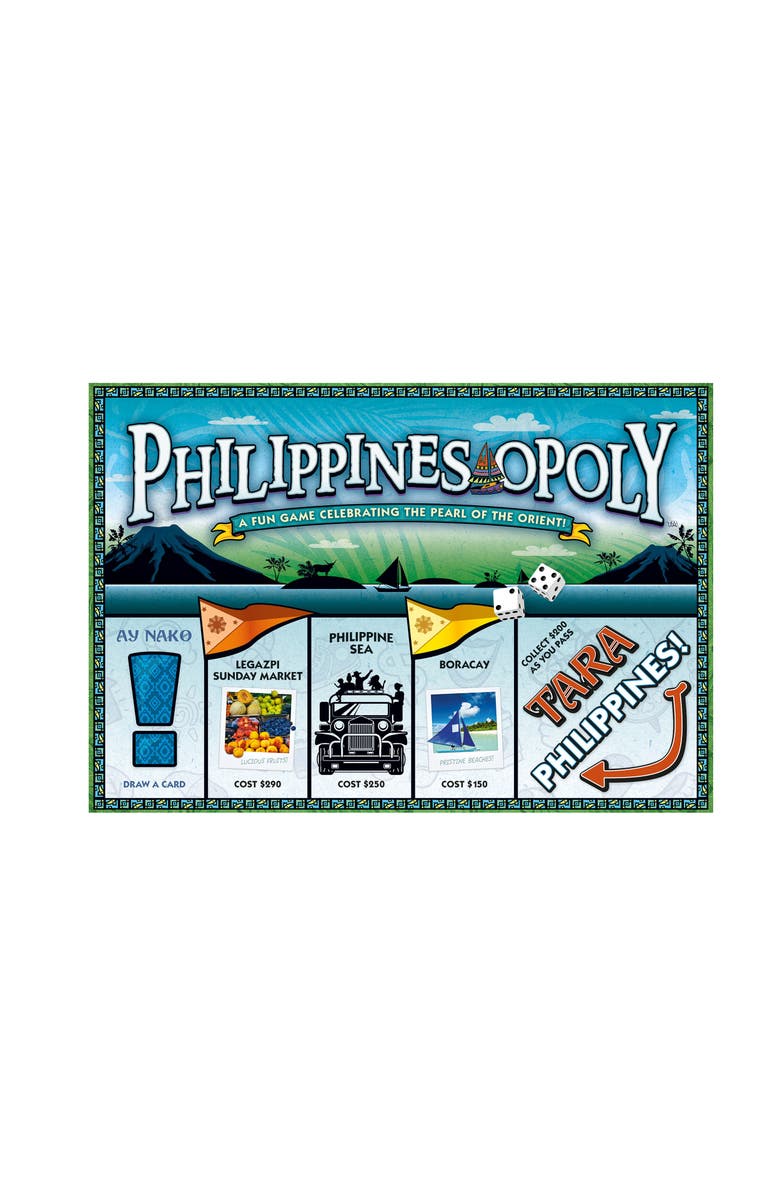 Late for the Sky Philippinesopoly Monopoly Board Game, Main, color, 