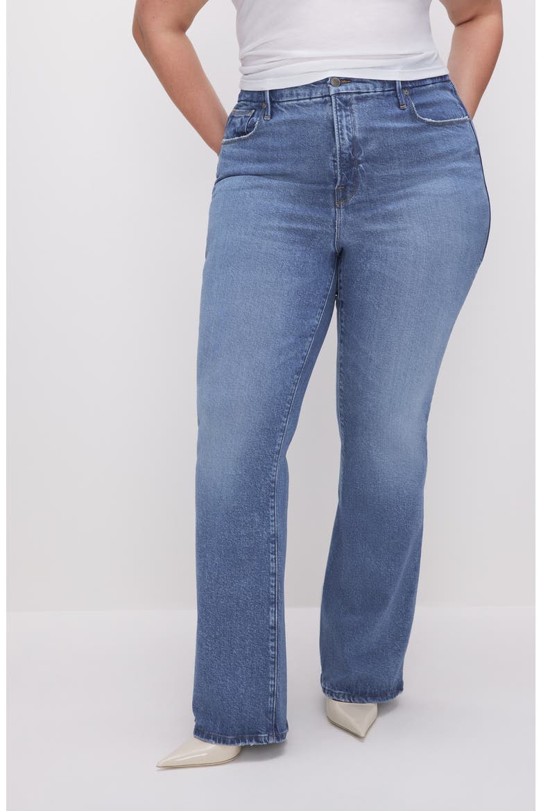 Good Classic Slim Bootcut Jeans, Alternate, color, INDIGO627