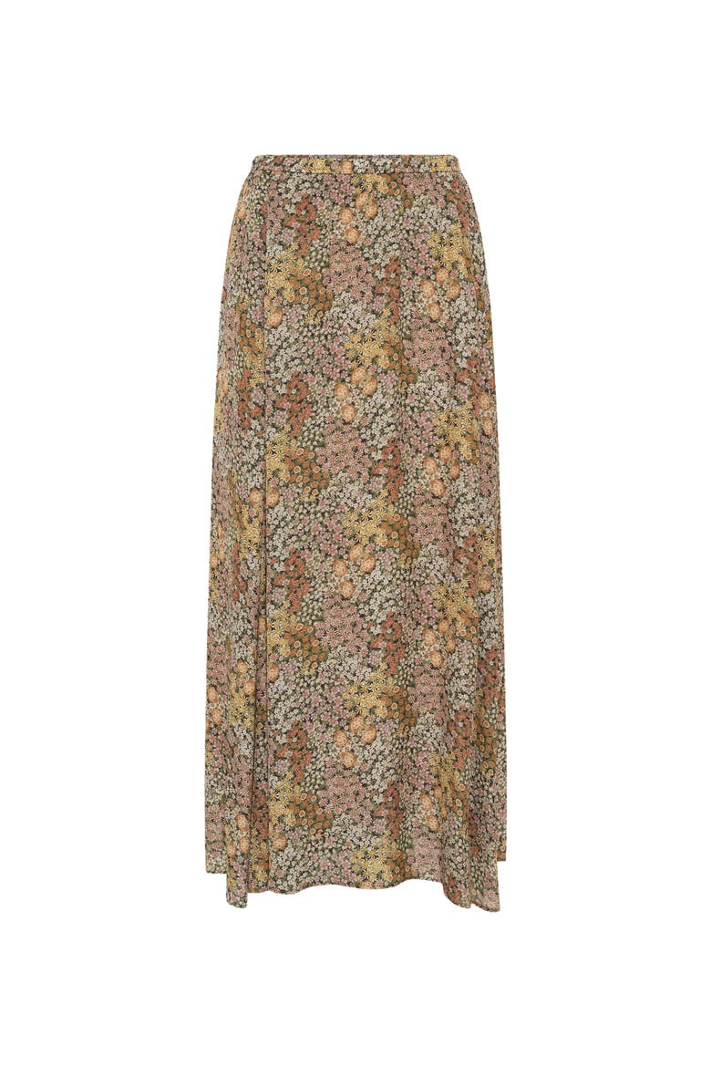 Jasmyne Floral Maxi Skirt, Alternate, color, Pink