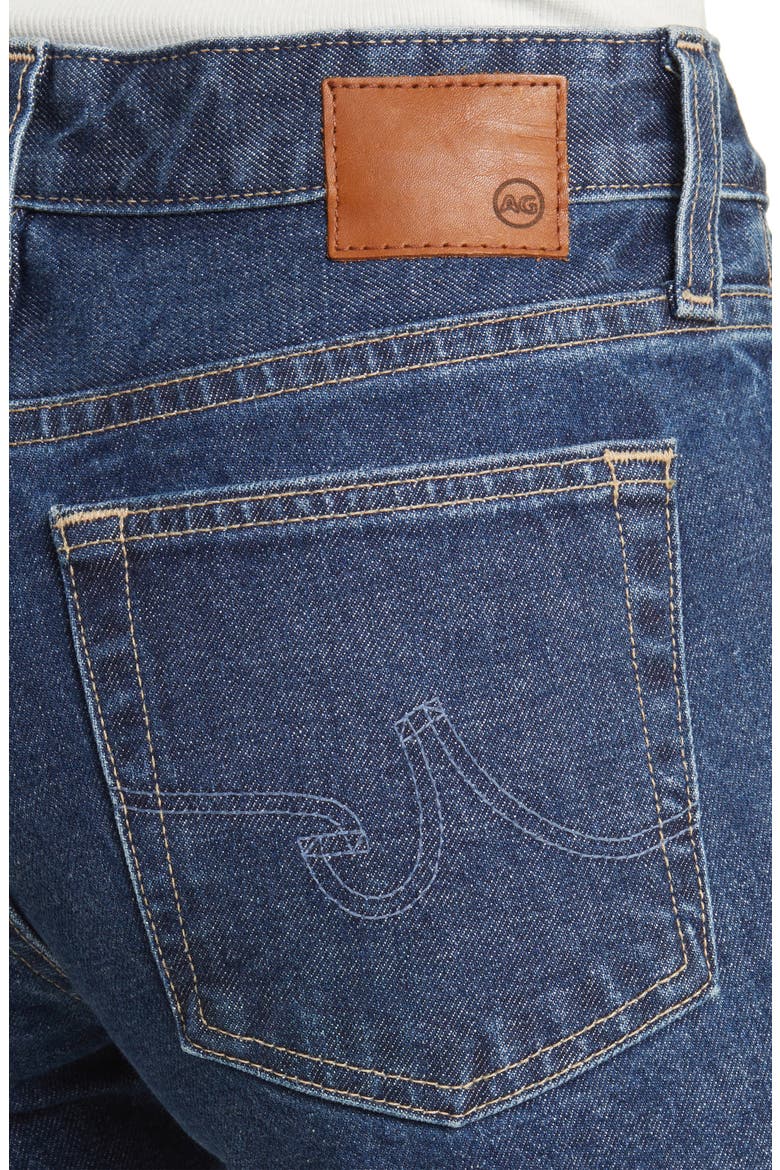 Angeline Mid Rise Flare Jeans, Alternate, color, LAKE BLUE