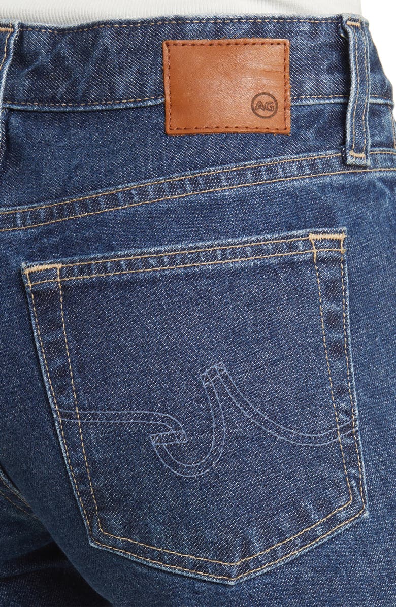 AG Angeline Mid Rise Flare Jeans, Alternate, color, Lake Blue