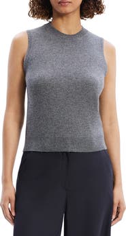 Theory Cashmere Sleeveless Sweater