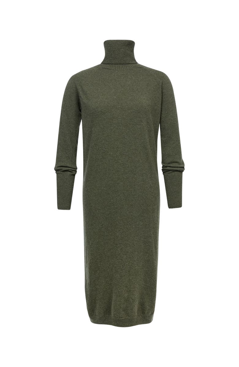 Celtic & Co. Supersoft Midi Turtleneck Dress, Alternate, color,