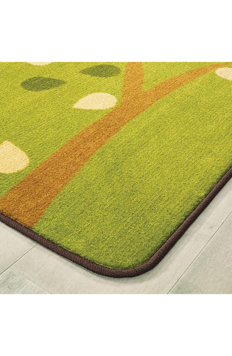 Kaplan Early Learning Company Branching Out Carpet, Alternate, color, Green