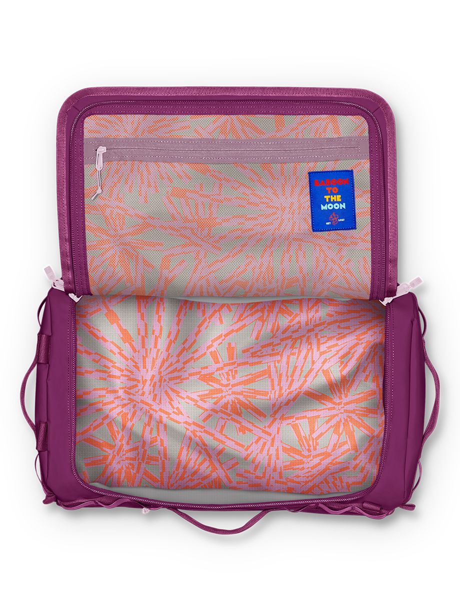 Go-Bag Duffle Small 40L, Alternate, color, Mystic Violet