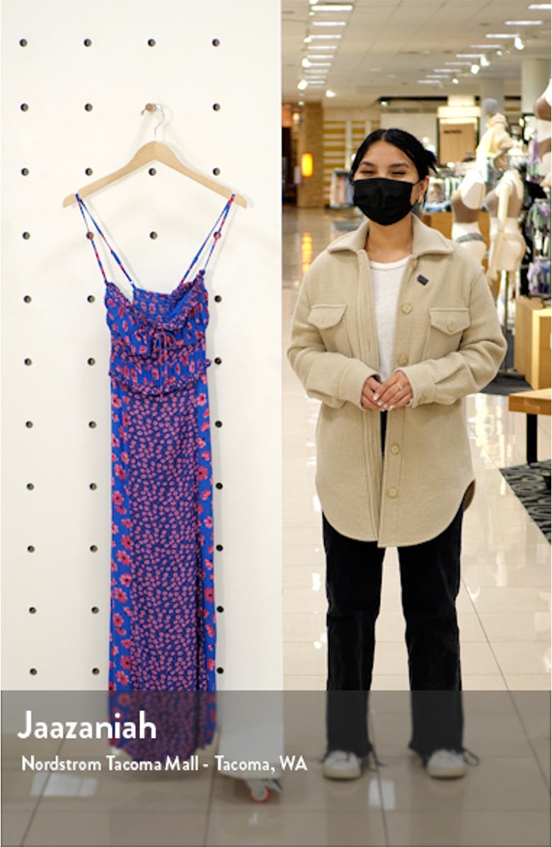 Tigerlily Mixed Floral Midi Sundress, sales video thumbnail