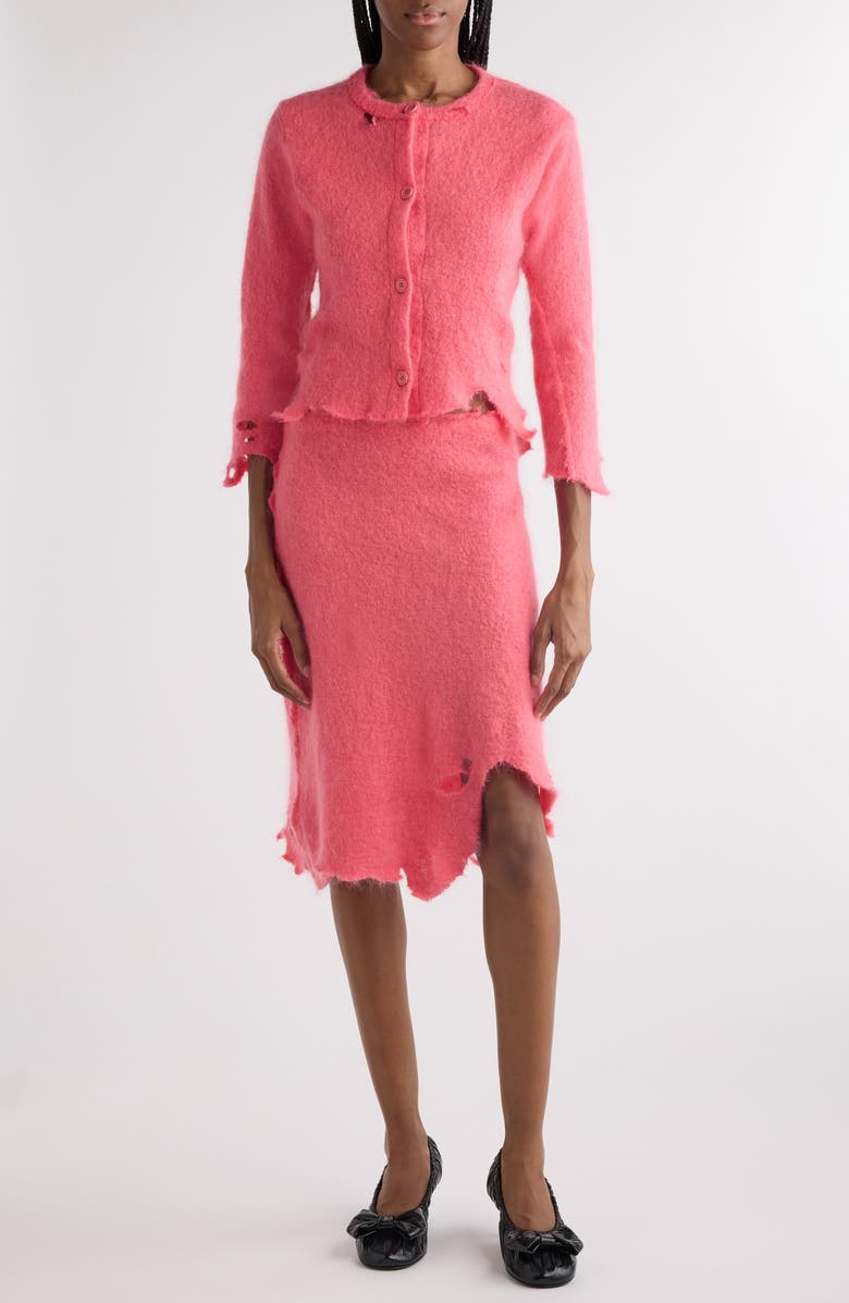 Acne Studios Kiruna Boiled Knit Cardigan, Main, color,