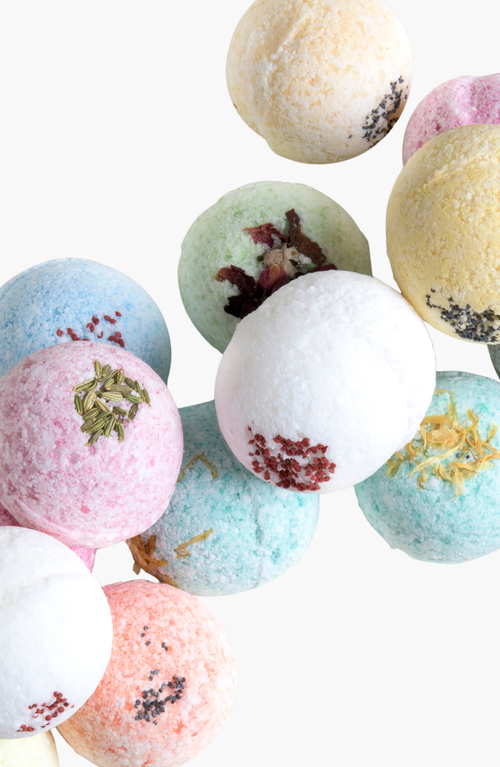 Lizush Bath Bombs Gift Box With 12 Bombs In Assorted